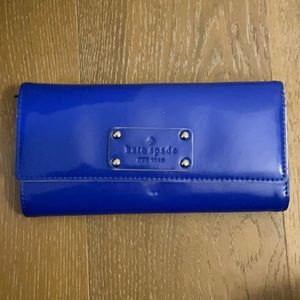 Blue Kate Spade wallet